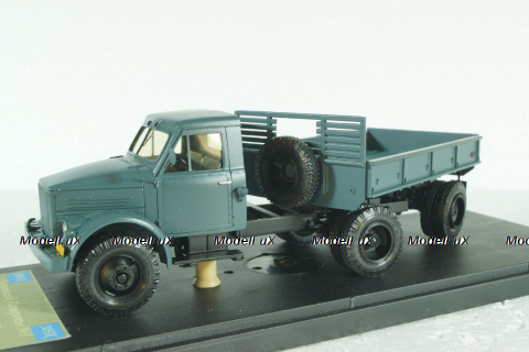 Газ-51 Автопоезд Автороты №1 Рижской Конторы "Центрзоготовзерно", МБК 1:43