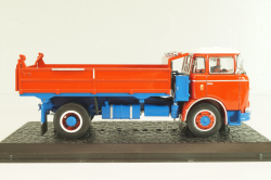 Liaz MTS 24 dump truck 1972, red, 8506065, Atlas 1:43