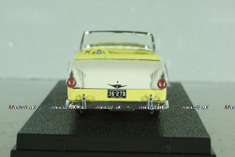 Ford Fairlane Convertible 1956, yellow/white, 36278, Vitesse 1:43