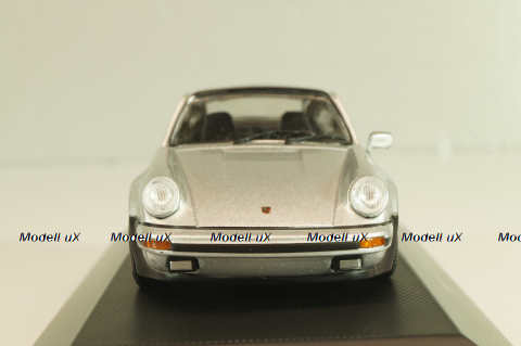 Porsche 911(930) Turbo 1975, silver, 7114005, Atlas Porsche Collection, 1:43