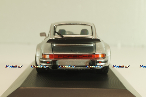Porsche 911(930) Turbo 1975, silver, 7114005, Atlas Porsche Collection, 1:43