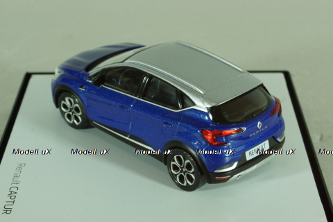 Renault Captur 2020, blue/silver, 7711940842, Norev 1:43