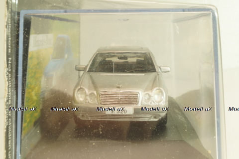 Mercedes-Benz E 320 (W210) 1995, silver, Mercedes-Benz Offizielle Modell-Sammlung #43, Deagostini 1:43 Уценка!