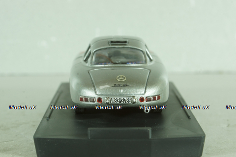 Mercedes-Benz 300 SL Coupe street 1952, silver , BG7241, Bang 1:43