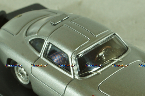 Mercedes-Benz 300 SL Coupe street 1952, silver , BG7241, Bang 1:43