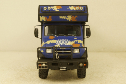 Зил-432730 Бычок 4х4 Кемпиг синий, KV мастерская 1:43