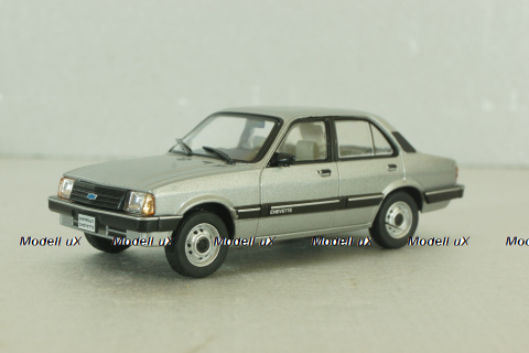Chevrolet Chevette SL/E Sedan 1987 silver, OPC118, Opel Collection #118 1:43