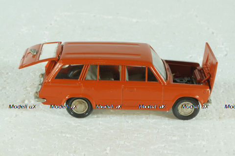 Ваз-2102, А11, кирпичный, Тантал/Радон 1:43