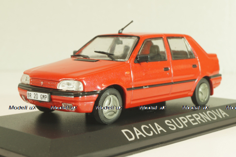 Dacia Supernova 2000, red,  Masini DeLegenda #45, DeAgostini 1:43