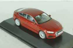 Audi A5 Sportback 2017 красный, Spark 1:43