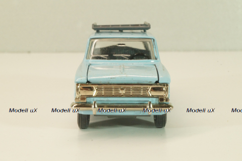 Москвич-427 с багажником, октябрь 1991г., голубой, Тантал/Радон 1:43