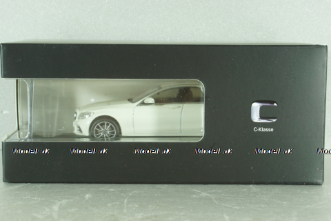 Mercedes-Benz C200 (W205) facelift 2017, white B66960447, Norev 1:43