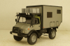 Mercedes Unimog 4х4 Кемпинг серый, KV мастерская 1:43