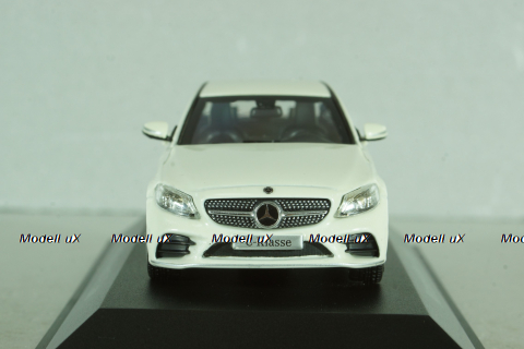 Mercedes-Benz C200 (W205) facelift 2017, white B66960447, Norev 1:43