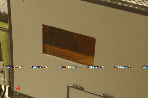 Mercedes Unimog 4х4 Кемпинг серый, KV мастерская 1:43