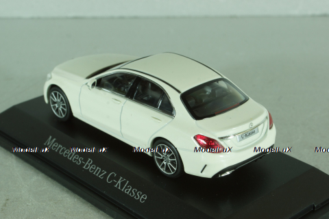 Mercedes-Benz C200 (W205) facelift 2017, white B66960447, Norev 1:43