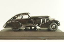 Mercedes-Benz 500 K Autobahnkurier (W29) 1935, black, MBOMS002, Mercedes-Benz Offizielle Modell Sammlung #02, Altaya 1:43