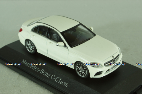 Mercedes-Benz C200 (W205) facelift 2017, white B66960447, Norev 1:43