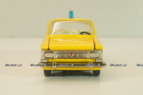 Москвич-412 А8, Милиция, ГАИ,  апрель 82г., Тантал/Радон 1:43