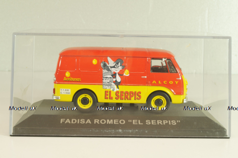 Alfa Romeo Fadisa "El Serpis", red/yellow, Altaya 1:43