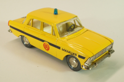 Москвич-412 А8, Милиция, ГАИ,  апрель 82г., Тантал/Радон 1:43