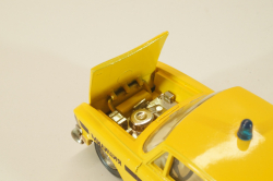 Москвич-412 А8, Милиция, ГАИ,  апрель 82г., Тантал/Радон 1:43