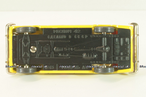 Москвич-412 А8, Милиция, ГАИ,  апрель 82г., Тантал/Радон 1:43