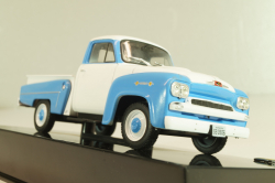 Chevrolet 3100 pickup 1964, white/blue, Altaya 1:43