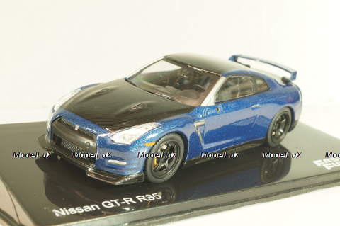 Nissan GT-R (R35), blue/black, Fast and Furious, Altaya 1:43 Уценка!