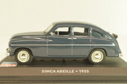 Simca Abeille 1955, dark grey, Altaya 1:43 Уценка!
