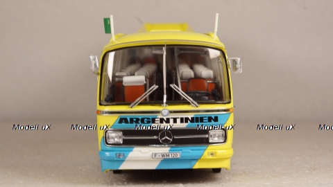 Mercedes O302 Bus Futball-VM 1974 "Team Argentinien" , 439035185, Minichamps 1:43