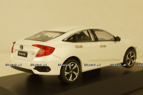 Honda Civic 10, White, Paudi 1:43