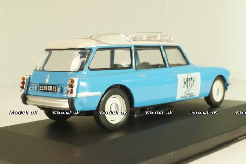 Citroen ID 19 Break "ORTF", blue, Altaya 1:43 Уценка!