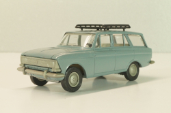 Москвич-427, с багажником, январь 93г., серый, Тантал/Радон 1:43
