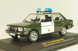 Seat 131 Supermirafiori, Guardia Civil 1979, Police,  green/white, Altaya 1:43 Уценка!