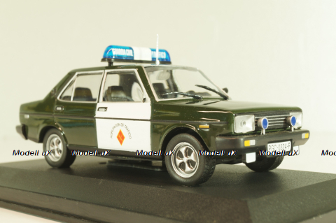 Seat 131 Supermirafiori, Guardia Civil 1979, Police,  green/white, Altaya 1:43 Уценка!