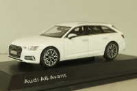 Audi A6 (C8) Avant 2018, white, 5011006231, iScale 1:43