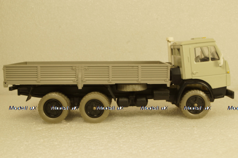 Камаз-5320 бортовой, серый, Арек 1:43