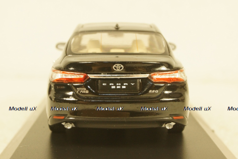 Toyota Camry 2018 8-generation, Black, Paudi 1:43