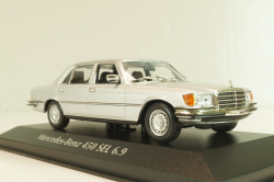 Mercedes-Benz 450 SEL 6.9 (W116) 1972, silver, 940039200, Maxichamps 1:43