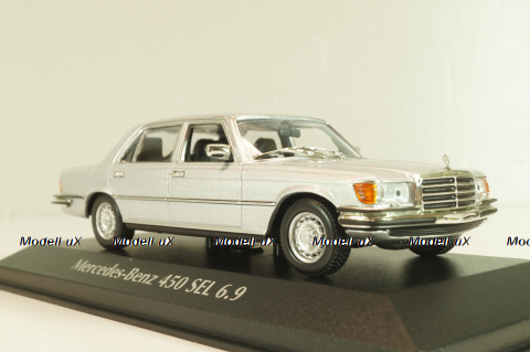 Mercedes-Benz 450 SEL 6.9 (W116) 1972, silver, 940039200, Maxichamps 1:43