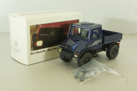 Mercedes Unimog U140, blue, фурнитура в комплекте, #371, NZG 1:43