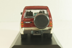 Mitsubishi Pajero LWB 1991, dark red metallic, 940163470, Maxichamps 1:43