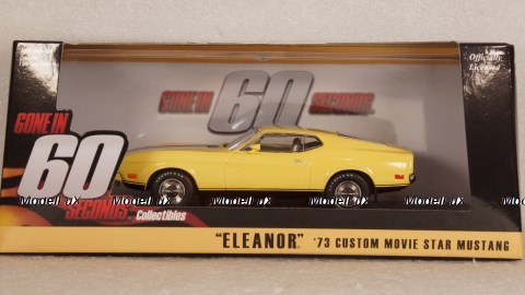 Ford Mustang Mach 1 *Eleanor* Gone in 60 seconds (1974), 86412, Greenlight 1:43