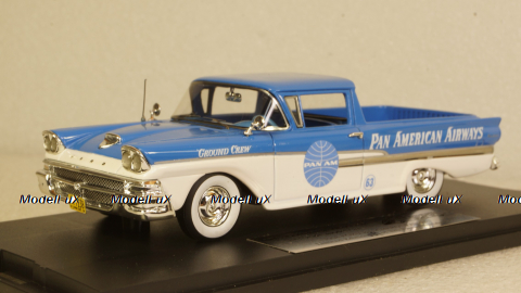FORD RANCHERO "Pan American Airways" 1958, GC-PAA-002, Goldvarg 1:43