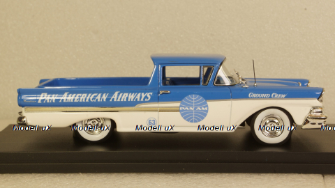 FORD RANCHERO "Pan American Airways" 1958, GC-PAA-002, Goldvarg 1:43