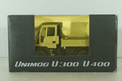 Mercedes Unimog U400, silver, фурнитура в комплекте, B66000382, (#465) NZG 1:43