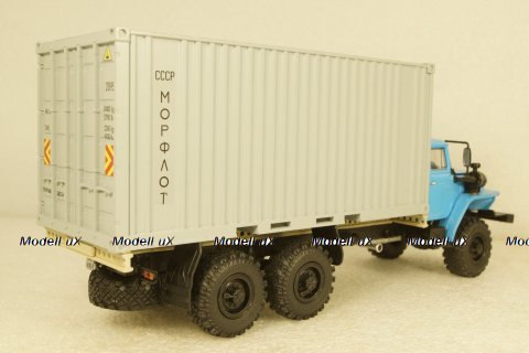 Урал-4320-0911 контейнеровоз, Аист 1:43