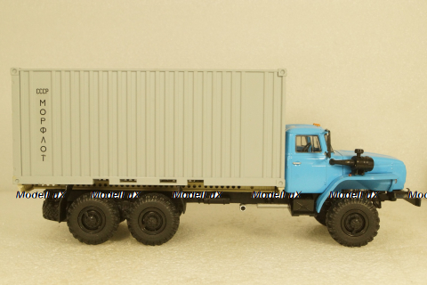 Урал-4320-0911 контейнеровоз, Аист 1:43