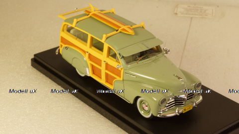 Chevrolet Fleetmaster Woodie Satin Green 1948, GC-045B, Goldvarg 1:43